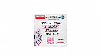 Prochain évènement de Fil rouge Femmes et Médias - OSE PRENDRE LA PAROLE !